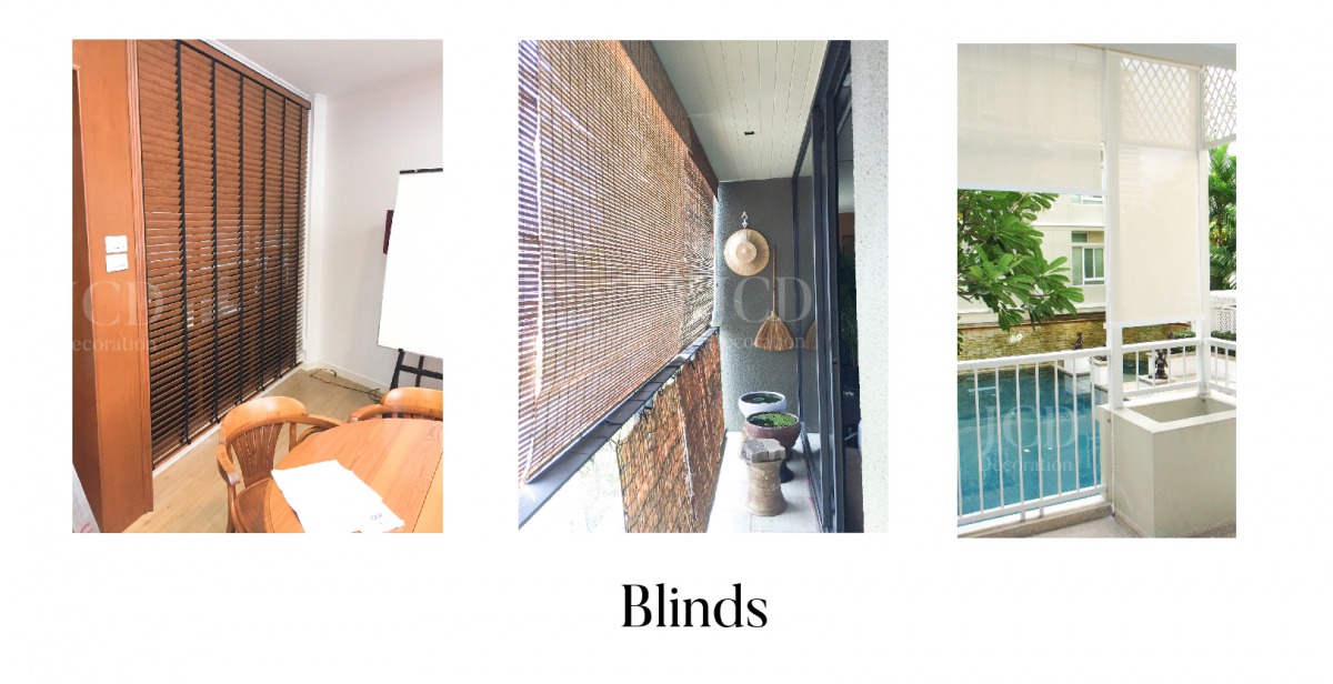 ติดตั้งผ้าม่านแบบ Blinds